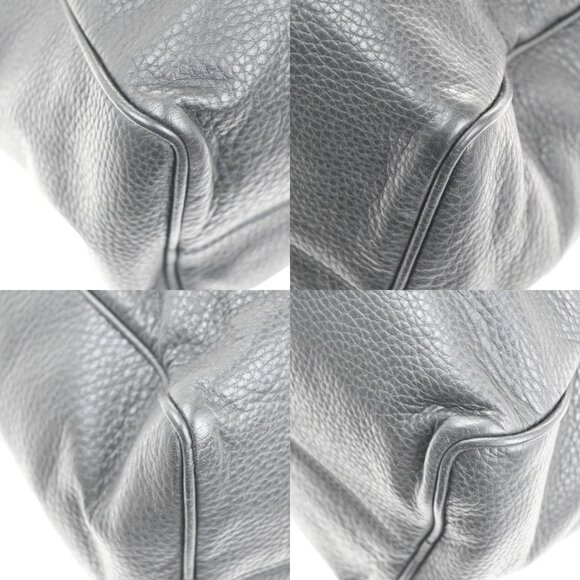 LOEWE Logo Anagram 2Way Shoulder Hand Bag Leather Black GHW Spain 95RL702 - Picture 16 of 16